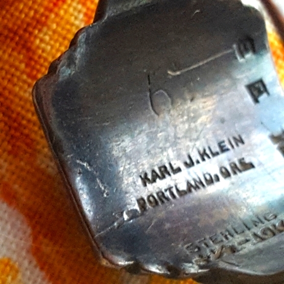 🌙Antique 1939 10k Sterling Class Ring - Picture 6 of 12